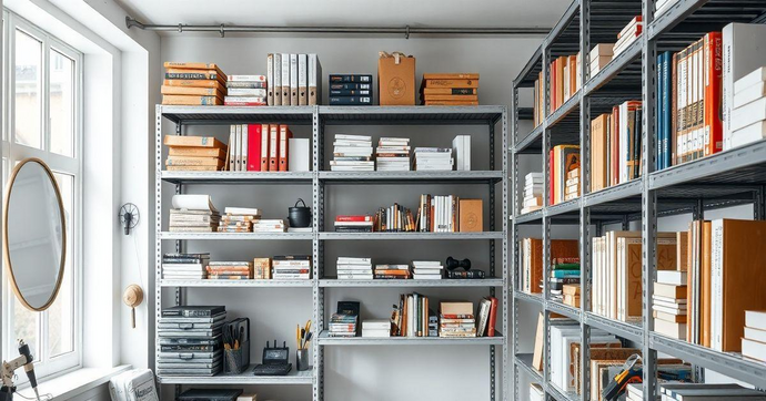 Estantes de Aço: O Guia Completo Para Sua Organização Ideal