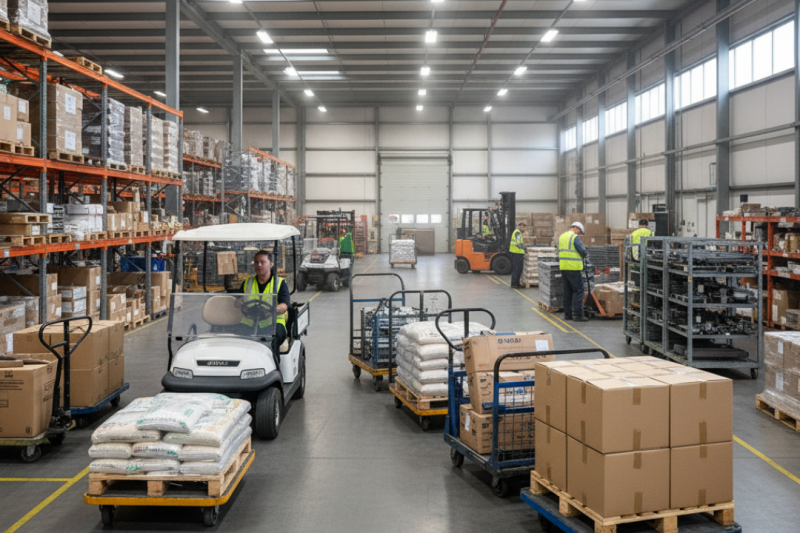 Conheça as Vantagens dos Carrinhos de Carga para sua Empresa