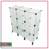 comprar balcão vitrine modulado Sumaré comprar balcão vitrine modulado Sumaré